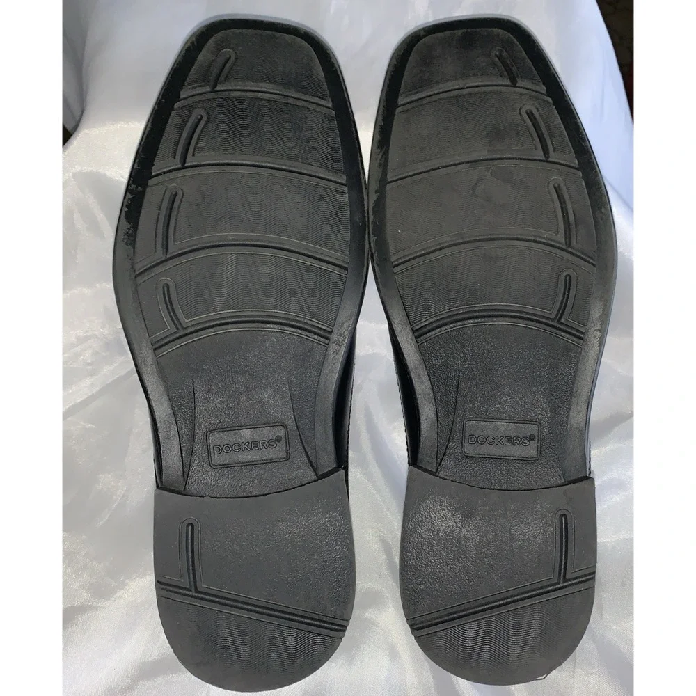 Dockers Men's Endow Oxfords‎ Dress Shoes Lace Up Black 9.5 Wide